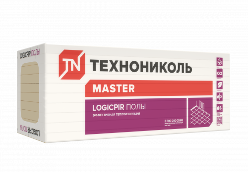 Утеплитель Технониколь LOGICPIR Полы L-кромка Г4 30х590х1190