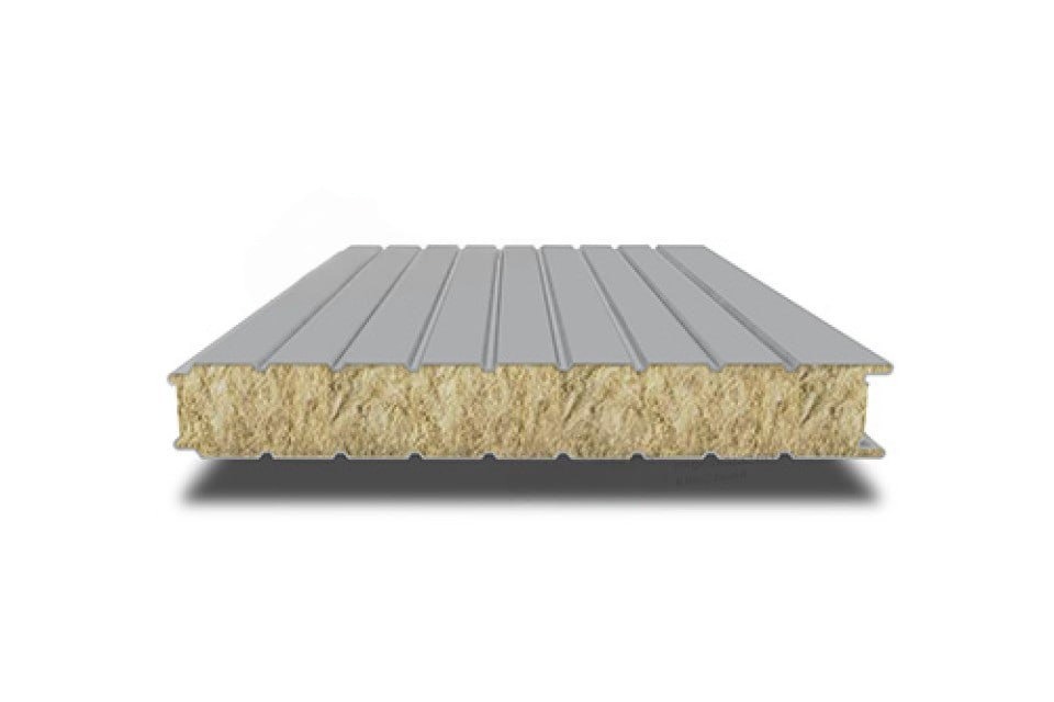Гладкая сэндвич-панель PIR (ПИР), 1000х30 мм, 0.5/0.5, Viking
